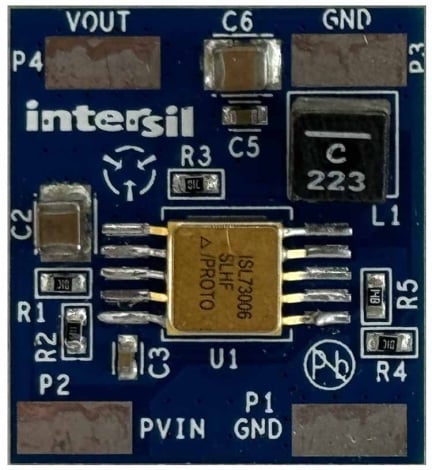 ISL73006SLHDEMO3Z Mini Demonstration Board
