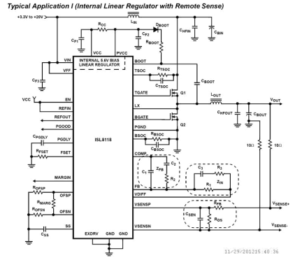 ISL8118 Functional Diagram