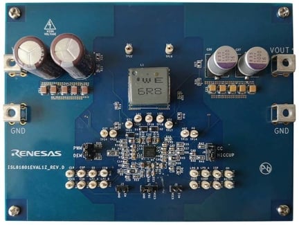 ISL81801EVAL1Z Evaluation Board