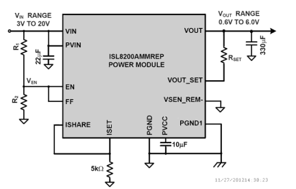 ISL8200AMM Functional Diagram