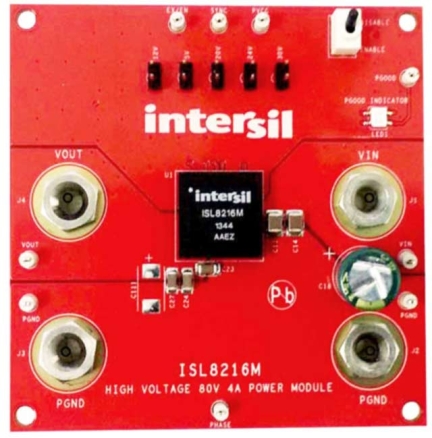 ISL8216MEVAL1Z Power Module Evaluation Board