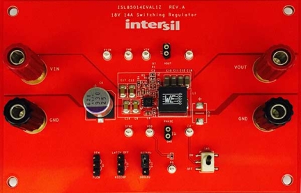 ISL85014EVAL1Z 14V Sync Buck Regulator Eval Board