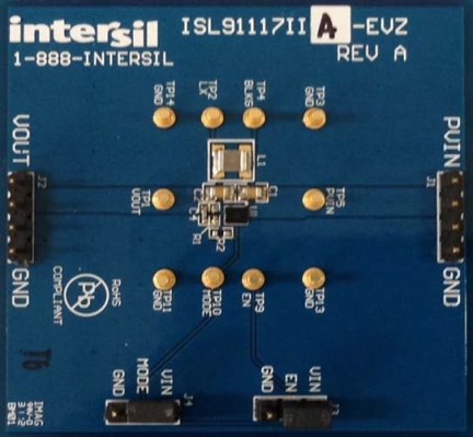 ISL91117IIA-EVZ Switching Regulator Evaluation Board