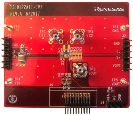 ISL9122AIIN-EVZ Evaluation Board