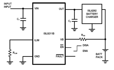 ISL9211B Functional Diagram