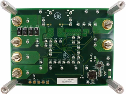 ISL9238EVAL1Z Battery Charger Eval Board Back