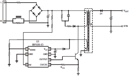 iW1600-03 Typical Applications Diagram
