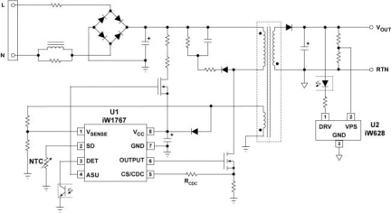 iW1767 Typical Applications Diagram