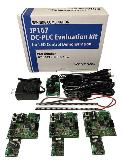 JP167-PLCDCPOCKITZ DC-PLC Evaluation Kit for LED Control