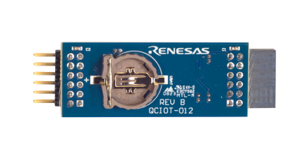 QCIOT-RTC22MPOCZ Low Power RTC with Battery Backed SRAM Board - Bottom