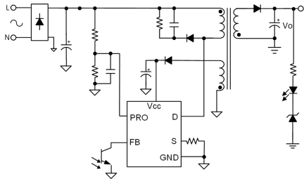 RAA223882 Typical Flyback Circuit
