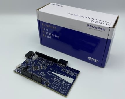 RL78/G22 Fast Prototyping Board with Box