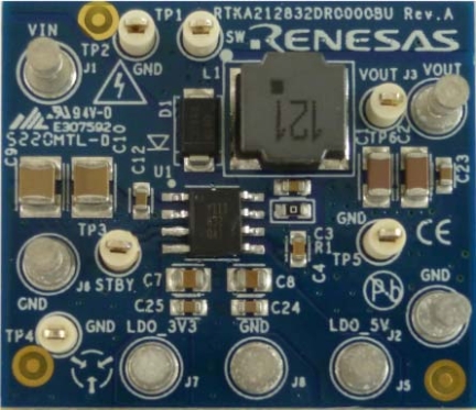 RAA212832 Demonstration Board