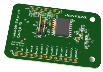 eMMC/SFMA Extension Board