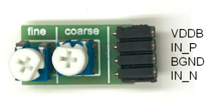 ZSSC3016KIT - Sensor Replacement Board (Top View)