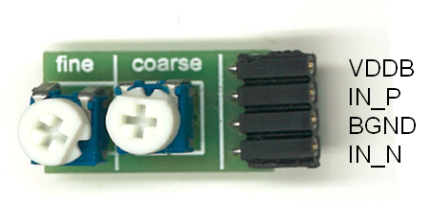 ZSSC3026KIT - Sensor Replacement Board (Top View)