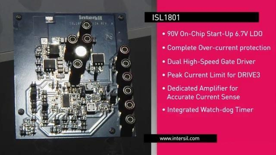 ISL1801 sPMIC for Micro-Converter Bias and Drivers