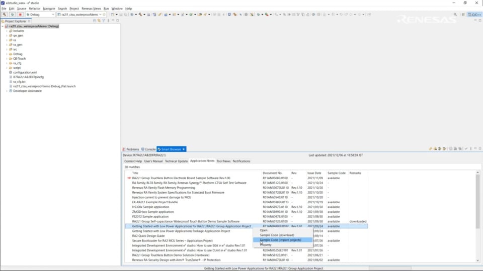 e² studio Tips - Easy Way To Find Sample Code and Use It Right Away (Using Smart Browser)