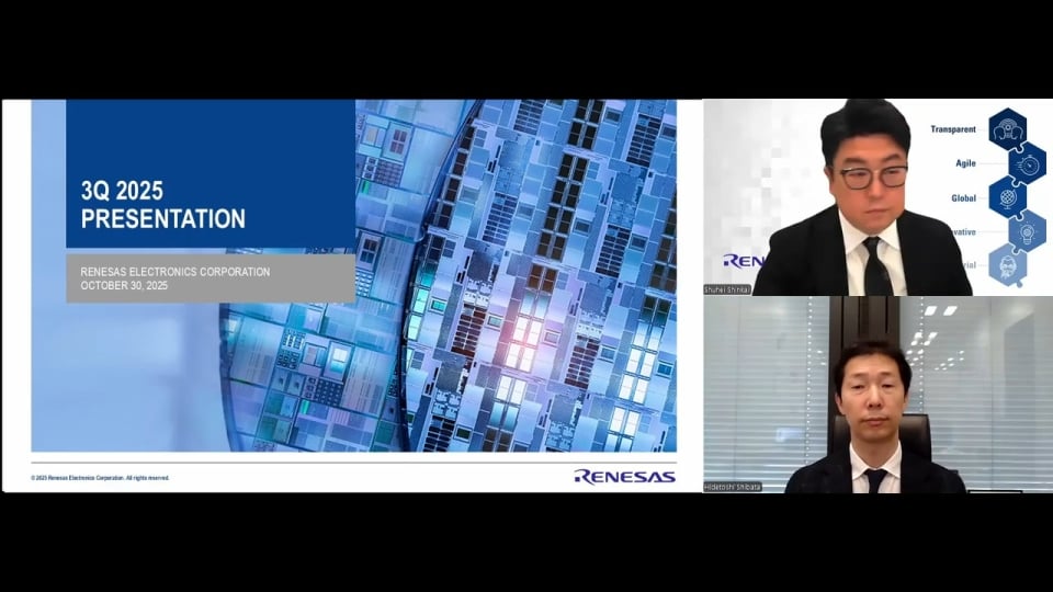 2025 3Q Financial Results Presentation Video (October 30, 2025)